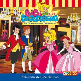 Hörbuch Bibi Blocksberg, Folge 98: Die Prinzessinnen von Thunderstorm  - Autor Klaus-P. Weigand   - gelesen von Schauspielergruppe