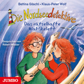 Hörbuch Die Nordseedetektive. Das rätselhafte Wal-Skelett  - Autor Klaus-Peter Wolf   - gelesen von Robert Missler