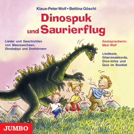 Hörbuch Dinospuk und Saurierflug  - Autor Klaus-Peter Wolf   - gelesen von Schauspielergruppe