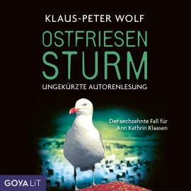Hörbuch Ostfriesensturm  - Autor Klaus-Peter Wolf   - gelesen von Klaus-Peter Wolf