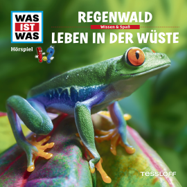 Hörbuch WAS IST WAS Hörspiel: Der Regenwald/ Wüsten  - Autor Kurt Haderer   - gelesen von Schauspielergruppe