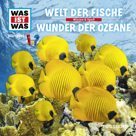 Hörbuch WAS IST WAS Hörspiel: Welt der Fische/ Wunder der Ozeane  - Autor Kurt Haderer   - gelesen von Schauspielergruppe