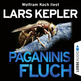 Hörbuch Paganinis Fluch  - Autor Lars Kepler   - gelesen von Wolfram Koch