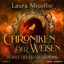 Hörbuch Chroniken der Weisen: Höhle des Feuerdämons (Band 5)  - Autor Laura Misellie   - gelesen von Laura Diederich