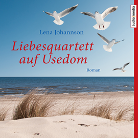 Hörbuch Liebesquartett auf Usedom  - Autor Lena Johannson   - gelesen von Tatjana Pokorny