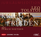Hörbuch Krieg und Frieden  - Autor Leo Tolstoi   - gelesen von Ulrich Noethen