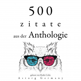 Hörbuch 500 Anthologie-Zitate  - Autor Leonardo da Vinci   - gelesen von Elodie Colin
