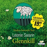Hörbuch Glennkill: Ein Schafskrimi  - Autor Leonie Swann   - gelesen von Andrea Sawatzki