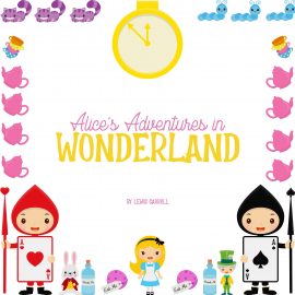 Hörbuch Alice's Adventures in Wonderland  - Autor Lewis Carroll   - gelesen von Edward Miller