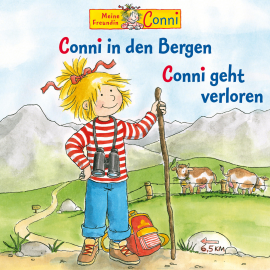 Hörbuch Conni geht verloren / Conni in den Bergen  - Autor Liane Schneider   - gelesen von Schauspielergruppe