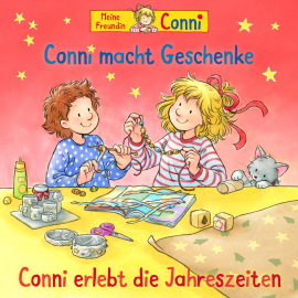 Hörbuch Conni macht Geschenke / Conni erlebt die Jahreszeiten  - Autor Liane Schneider   - gelesen von Schauspielergruppe