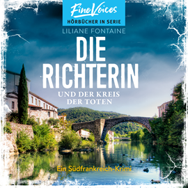 Hörbuch Die Richterin und der Kreis der Toten - Ein Südfrankreich-Krimi, Band 3 (ungekürzt)  - Autor Liliane Fontaine   - gelesen von Jasmin Shaudeen