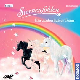 Hörbuch Ein zauberhaftes Team (Sternenfohlen 9)  - Autor Linda Chapman   - gelesen von Schauspielergruppe