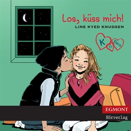 Hörbuch Los, küss mich! (K für Klara 3)  - Autor Line Kyed Knudsen   - gelesen von Giannina Spinty