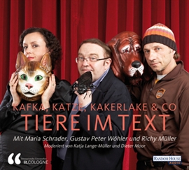 Hörbuch Kafka, Katze, Kakerlake und Co.  - Autor LIT.COLOGNE   - gelesen von Schauspielergruppe