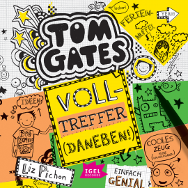 Hörbuch Tom Gates 10. Volltreffer. (Daneben!)  - Autor Liz Pichon   - gelesen von Frank Bahrenberg