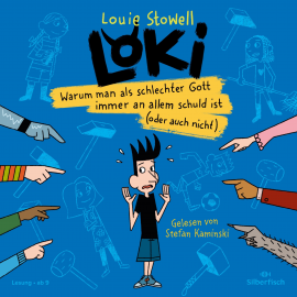 Hörbuch Loki 2: Warum man als schlechter Gott immer an allem schuld ist (oder auch nicht)  - Autor Louie Stowell   - gelesen von Stefan Kaminski