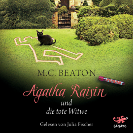Hörbuch Agatha Raisin und die tote Witwe  - Autor M. C. Beaton   - gelesen von Julia Fischer