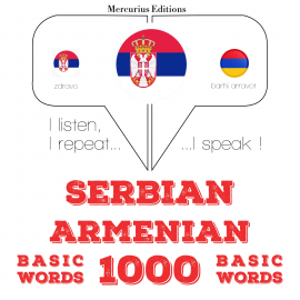 Hörbuch 1000 битне речи на јерменском  - Autor ЈМ Гарднер   - gelesen von Дуња Мерцуриус
