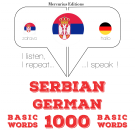 Hörbuch 1000 битне речи на немачком  - Autor ЈМ Гарднер   - gelesen von Дуња Мерцуриус