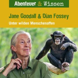 Hörbuch Abenteuer & Wissen, Jane Goodall & Diane Fossey - Unter wilden Menschenaffen  - Autor Maja Nielsen   - gelesen von Schauspielergruppe