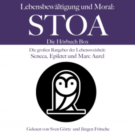 Hörbuch Lebensbewältigung und Moral: Die Stoa Hörbuch Box  - Autor Marc Aurel   - gelesen von Schauspielergruppe