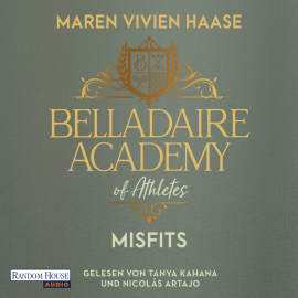 Hörbuch Belladaire Academy of Athletes - Misfits  - Autor Maren Vivien Haase   - gelesen von Schauspielergruppe