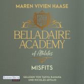 Hörbuch Belladaire Academy of Athletes - Misfits  - Autor Maren Vivien Haase   - gelesen von Schauspielergruppe