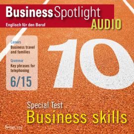 Hörbuch Business-Englisch lernen Audio - Spezialtest: Business Skills  - Autor Margaret Davis   - gelesen von Schauspielergruppe