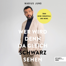 Hörbuch Wer wird denn da gleich schwarzsehen  - Autor Marius Jung   - gelesen von Schauspielergruppe