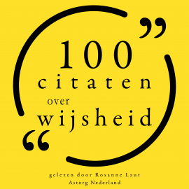 Hörbuch 100 citaten over wijsheid  - Autor Mark Twain   - gelesen von Rosanne Laut