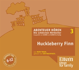 Hörbuch Huckleberry Finn  - Autor Mark Twain   - gelesen von Udo Wachtveitl