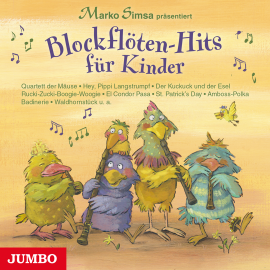Hörbuch Blockflöten-Hits für Kinder  - Autor Marko Simsa   - gelesen von Marko Simsa