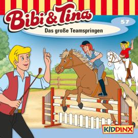 Hörbuch Bibi & Tina, Folge 57: Das große Teamspringen  - Autor Markus Dittrich   - gelesen von Schauspielergruppe