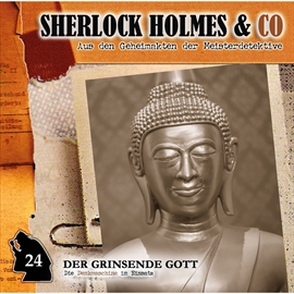 Hörbuch Der grinsende Gott (Sherlock Holmes & Co 24)  - Autor Markus Duschek   - gelesen von Schauspielergruppe