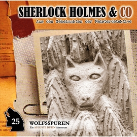 Hörbuch Wolfsspuren (Sherlock Holmes & Co 25)  - Autor Markus Duschek   - gelesen von Schauspielergruppe