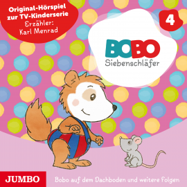 Hörbuch Bobo Siebenschläfer. Bobo auf dem Dachboden und weitere Folgen.  - Autor Markus Osterwalder   - gelesen von Karl Menrad