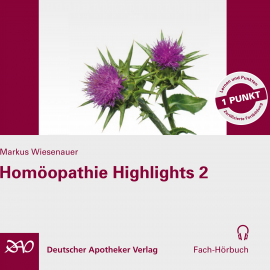 Hörbuch Homöopathie Highlights 2  - Autor Markus Wiesenauer   - gelesen von Divers
