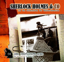 Hörbuch Der verfluchte Gong (Sherlock Holmes & Co 4)  - Autor Markus Winter;Jacques Futrelle   - gelesen von Diverse