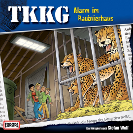 Hörbuch TKKG - Folge 180: Alarm im Raubtierhaus  - Autor Martin Hofstetter   - gelesen von N.N.