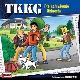 Hörbuch TKKG - Folge 186: Die schlafende Chinesin  - Autor Martin Hofstetter   - gelesen von N.N.