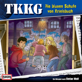 Hörbuch TKKG - Folge 188: Die blauen Schafe von Artelsbach  - Autor Martin Hofstetter   - gelesen von N.N.