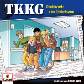 Hörbuch TKKG - Folge 209: Drohbriefe von Unbekannt  - Autor Martin Hofstetter  