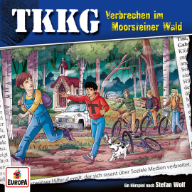 Hörbuch TKKG - Folge 215: Verbrechen im Moorsteiner Wald  - Autor Martin Hofstetter   - gelesen von TKKG.