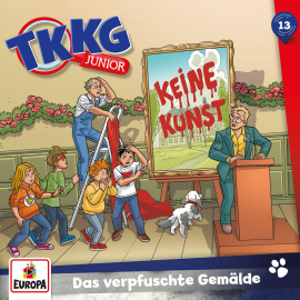 Hörbuch TKKG Junior - Folge 13: Das verpfuschte Gemälde  - Autor Martin Hofstetter   - gelesen von N.N.