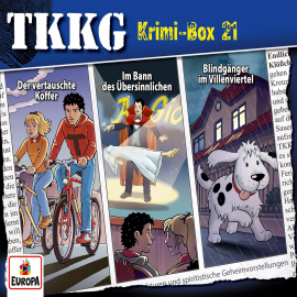 Hörbuch TKKG Krimi-Box 21 (Folgen 181-183)  - Autor Martin Hofstetter   - gelesen von N.N.