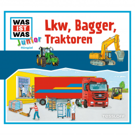 Hörbuch 21: LKW, Bagger, Traktoren  - Autor Martin Lickleder   - gelesen von Schauspielergruppe