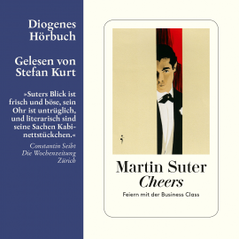 Hörbuch Cheers  - Autor Martin Suter   - gelesen von Stefan Kurt