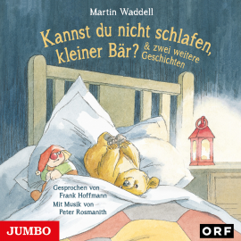 Hörbuch Kannst du nicht schlafen, kleiner Bär?  - Autor Martin Waddell   - gelesen von Frank Hoffmann