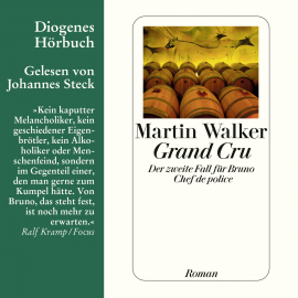 Hörbuch Grand Cru  - Autor Martin Walker   - gelesen von Johannes Steck